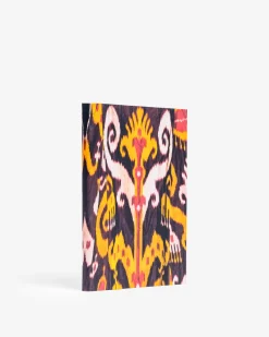 Hot Oezbekistan Notitieboekje: Ikat Briefpapier